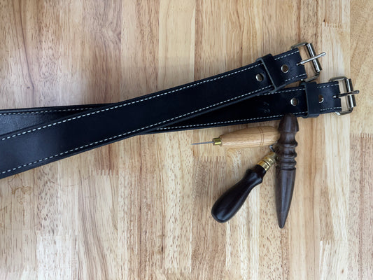 Black Leather Belt