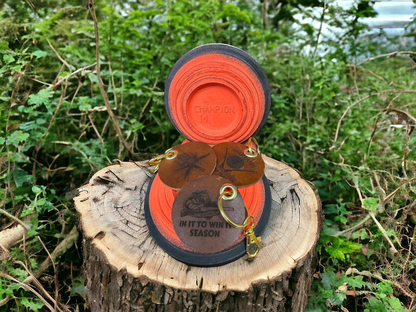 Key Chain, Custom Leather